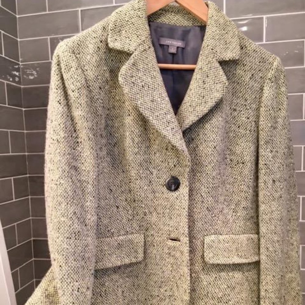 Ann Taylor Size 6 Tweed Blazer